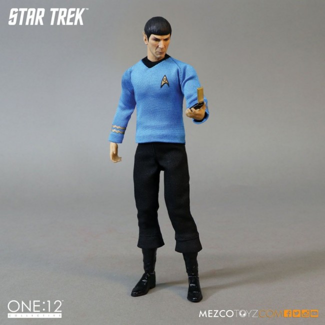 Star Trek Spock Collective Action Figure From Mezco