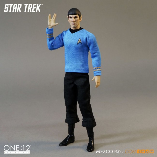 Star Trek Spock Collective Action Figure From Mezco
