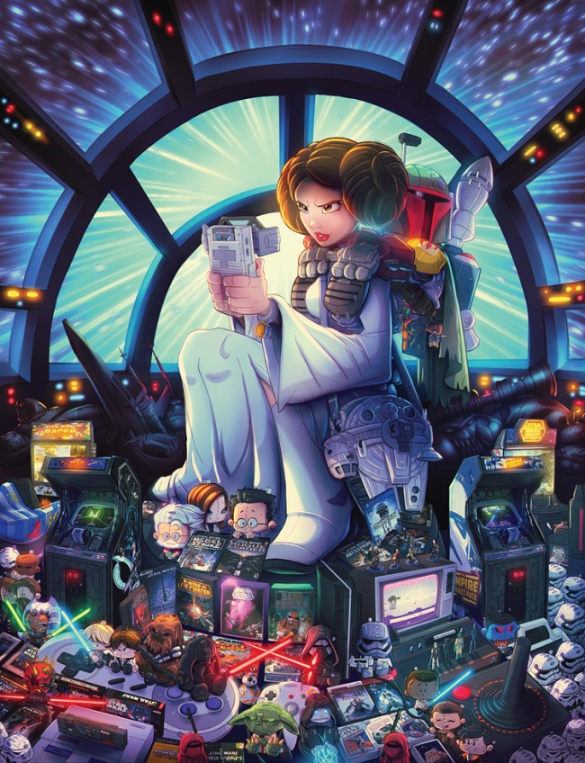 Star Wars Gaming Tribute Art