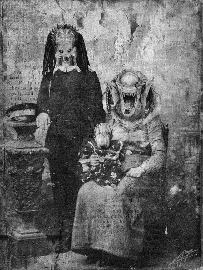 The Lost Family Portraits Of Sci-Fi Icons