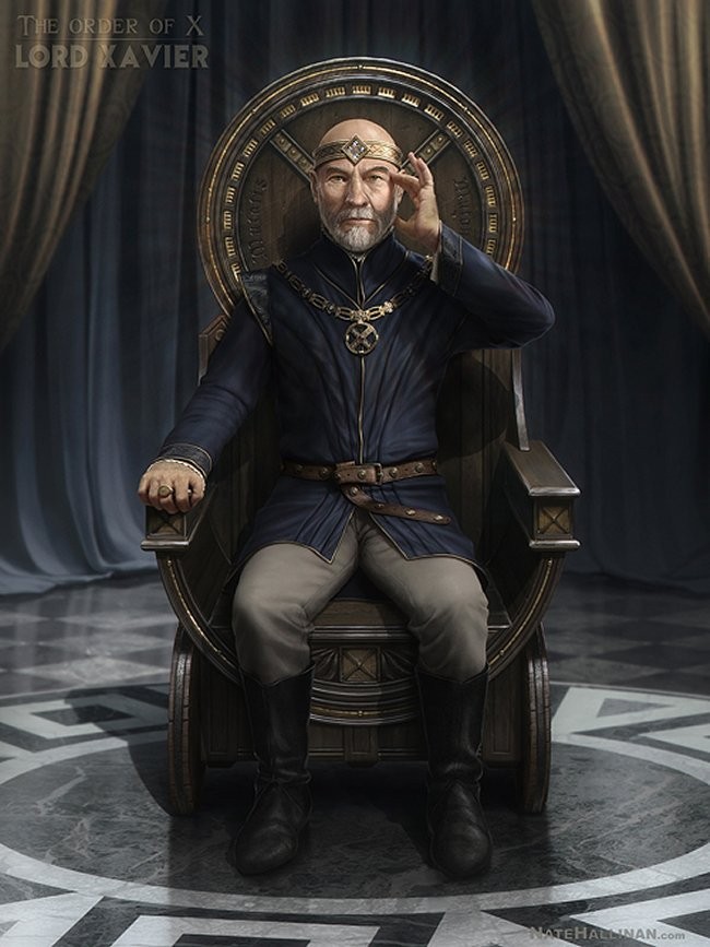 The Order Of X Medieval X-Men Art