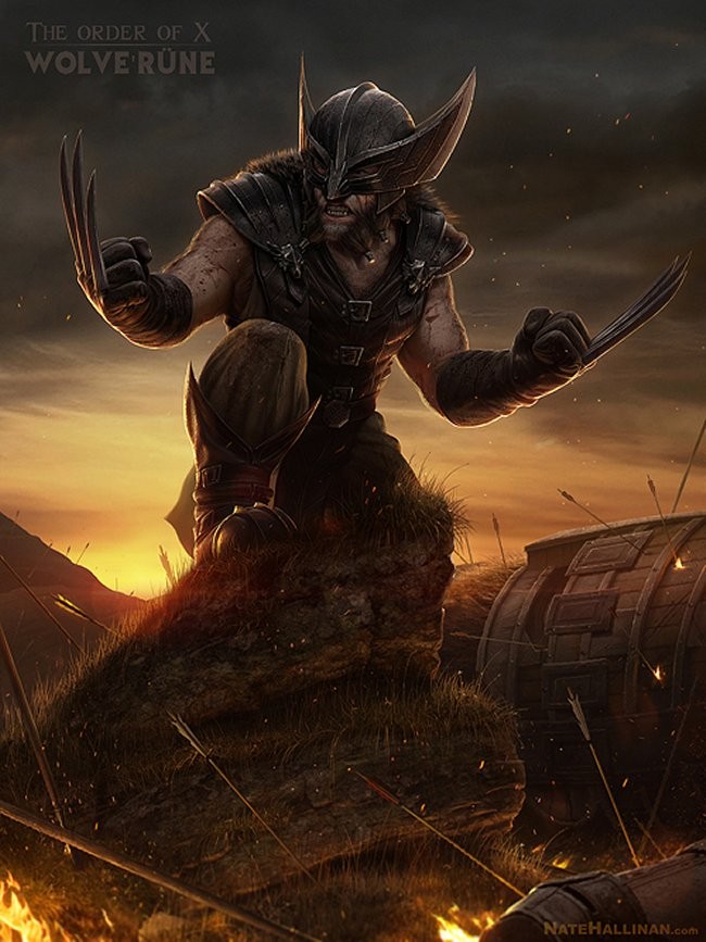 The Order Of X Medieval X-Men Art