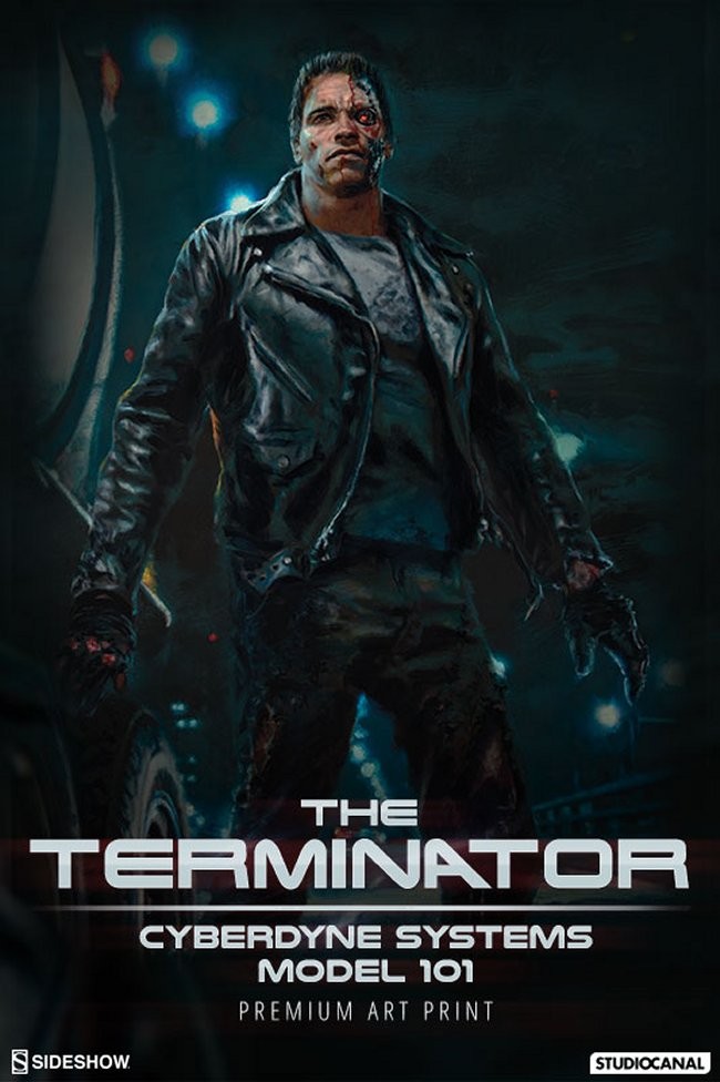 The Terminator Cyberdyne Systems Model 101 Premium Art Print
