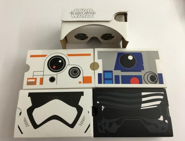 Verizon Offers Free Star Wars The Force Awakens Cardboard VR Sets