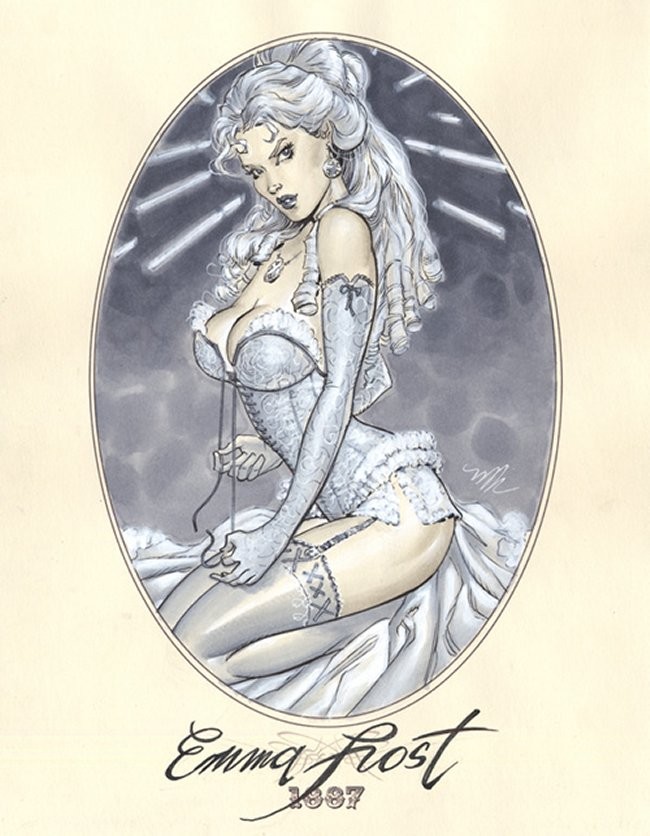 1887 Ladies Old Time Marvel Superheroines