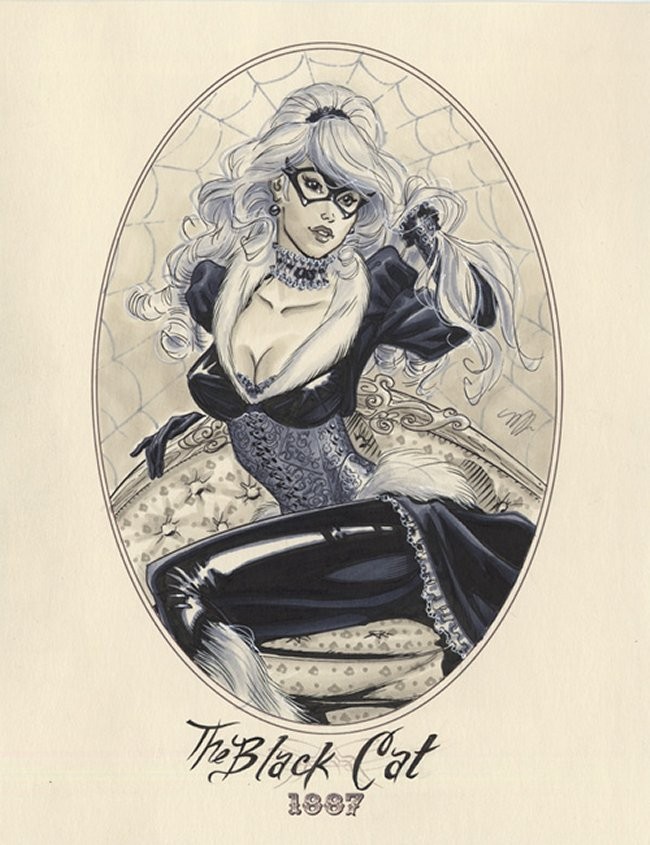 1887 Ladies Old Time Marvel Superheroines