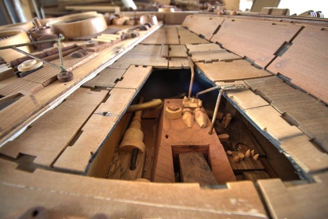 Amazing Wooden Millennium Falcon