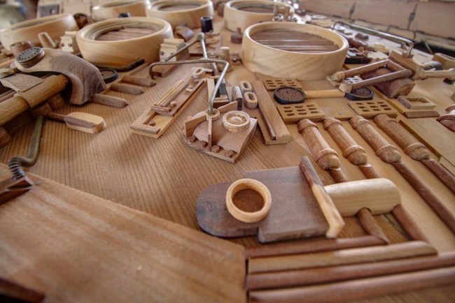 Amazing Wooden Millennium Falcon