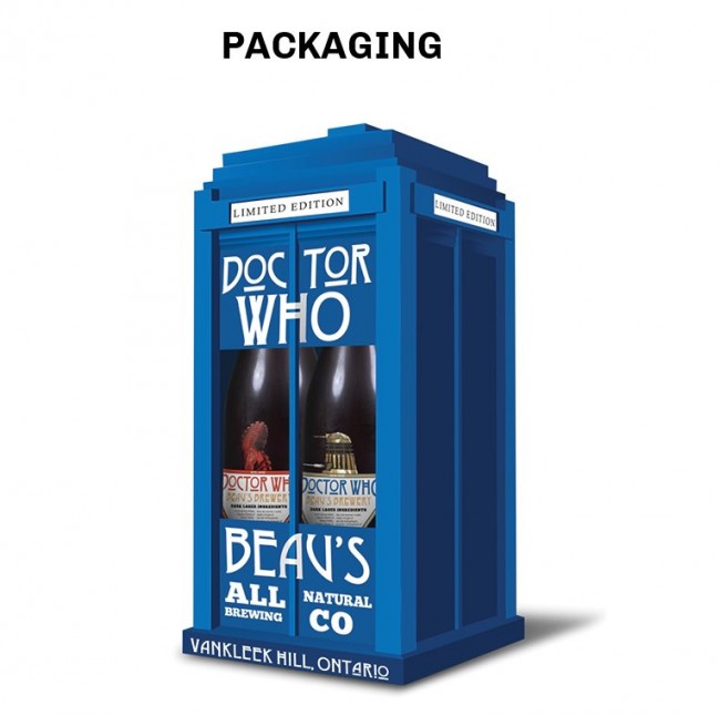 Awesome Doctor Who Beer Labels