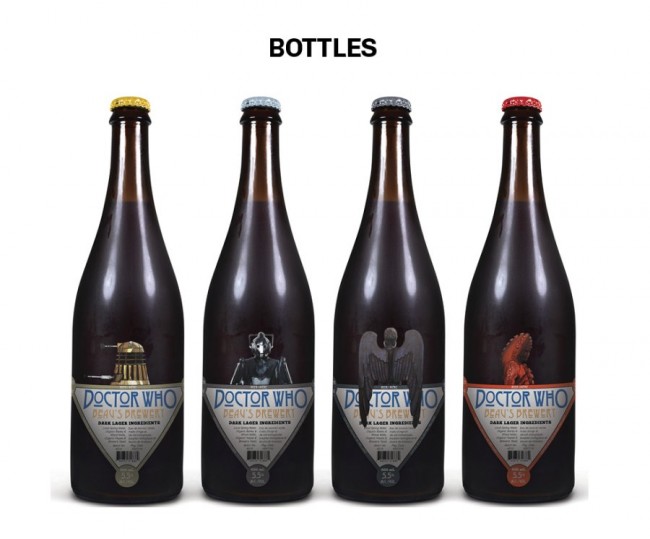 Awesome Doctor Who Beer Labels