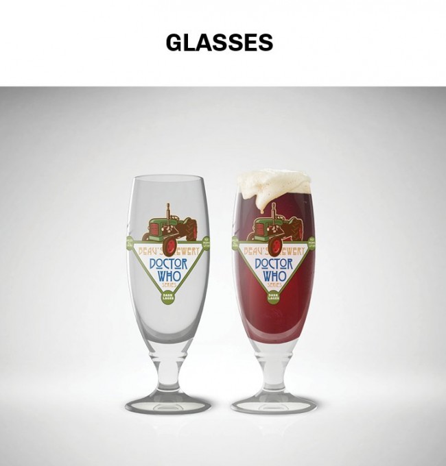 Awesome Doctor Who Beer Labels
