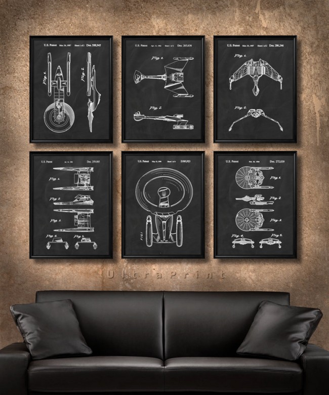 Awesome Sci-Fi Vehicle Art Prints