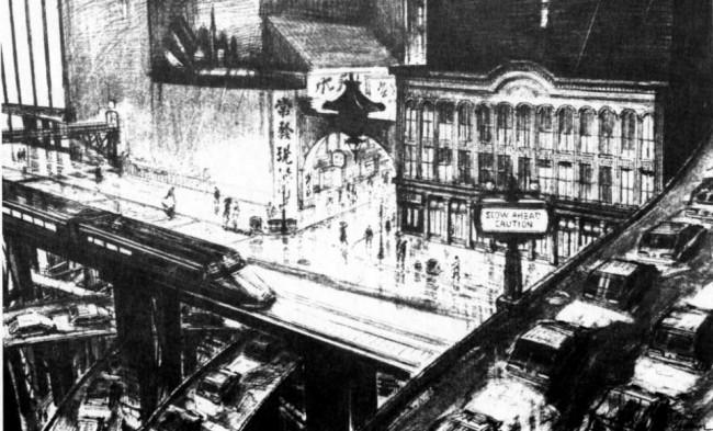 Blade Runner Original Matte Paintings And Sketches