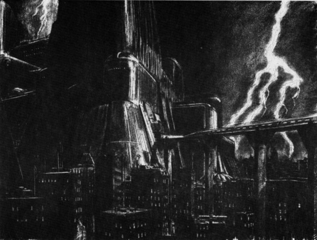Blade Runner Original Matte Paintings And Sketches