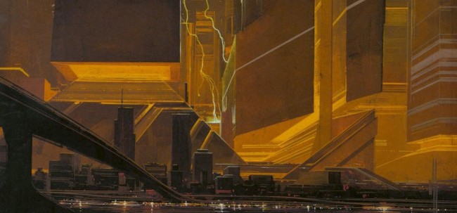 Blade Runner Original Matte Paintings And Sketches
