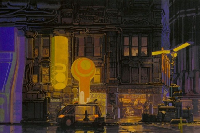 Blade Runner Original Matte Paintings And Sketches