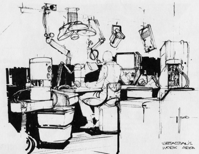 Blade Runner Original Matte Paintings And Sketches