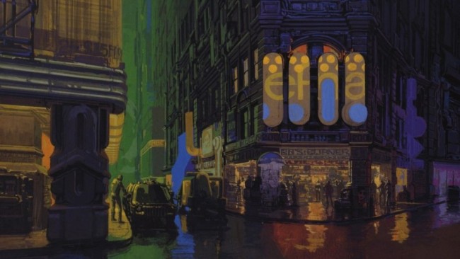 Blade Runner Original Matte Paintings And Sketches