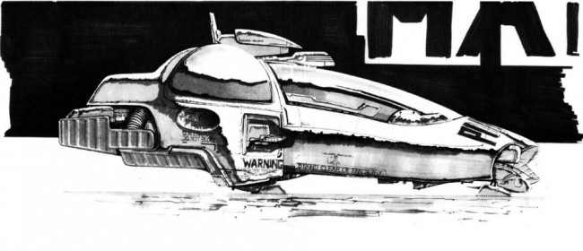 Blade Runner Original Matte Paintings And Sketches