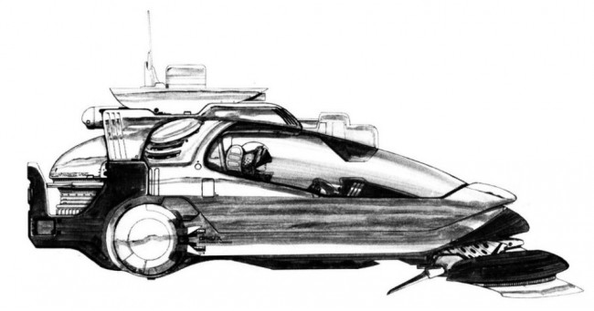 Blade Runner Original Matte Paintings And Sketches