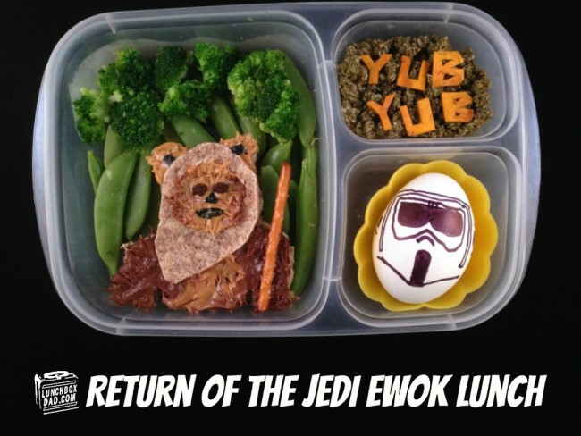 Dad Makes Cool Star Wars Themed Lunches For Kids