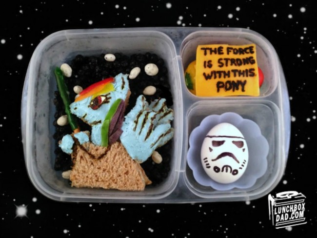 Dad Makes Cool Star Wars Themed Lunches For Kids