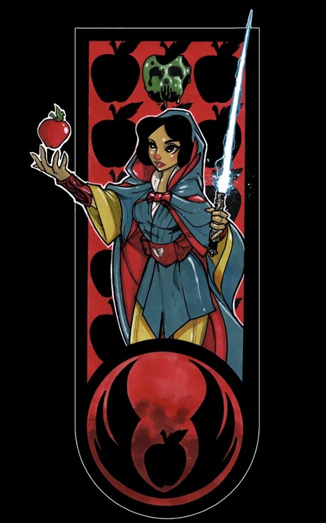 Disney Princesses As Jedi Masters T-Shirts