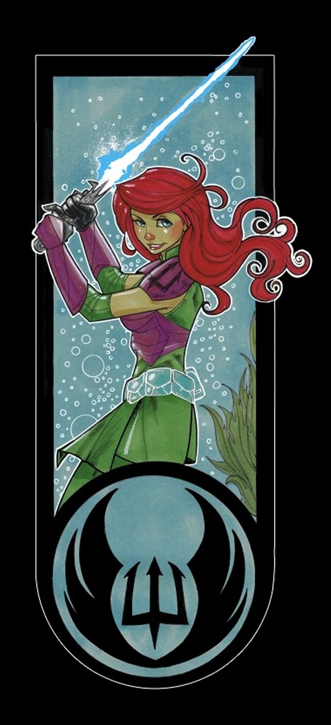 Disney Princesses As Jedi Masters T-Shirts