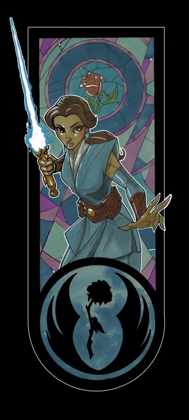 Disney Princesses As Jedi Masters T-Shirts