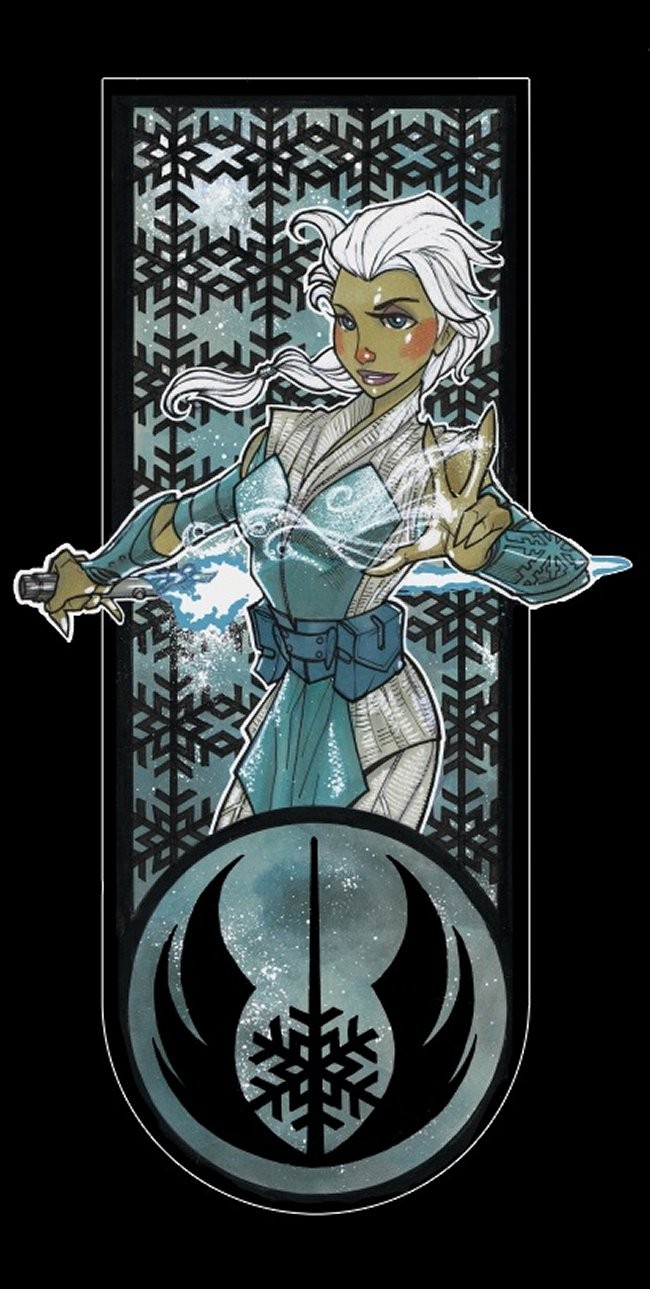 Disney Princesses As Jedi Masters T-Shirts