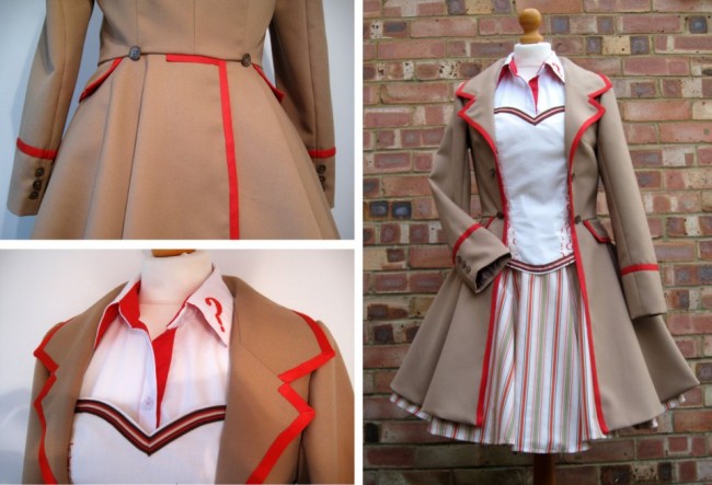 Doctor Who Female Fifth Doctor Cosplay Costume