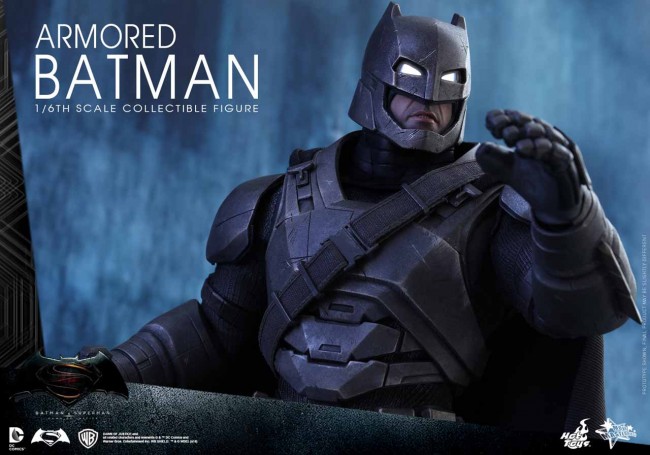 Hot Toys Life-Size Batman v Superman Armored Batman Figure