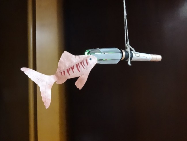 Papercraft 11th Doctor's Sonic Screwdriver