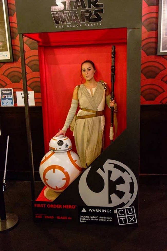Rey Black Series Figure Cosplay