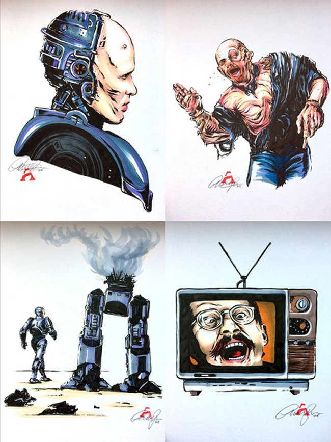 Robocop Poster By Anthony Petrie