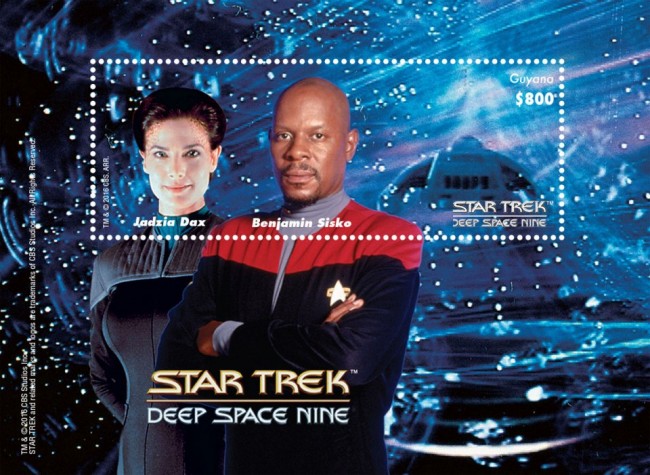 Star Trek Deep Space Nine Stamps