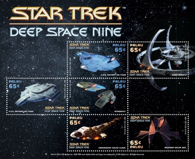 Star Trek Deep Space Nine Stamps
