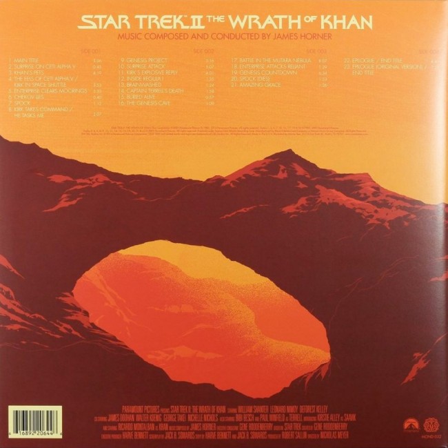 Star Trek II The Wrath Of Khan Score Limited Edition Vinyl Set