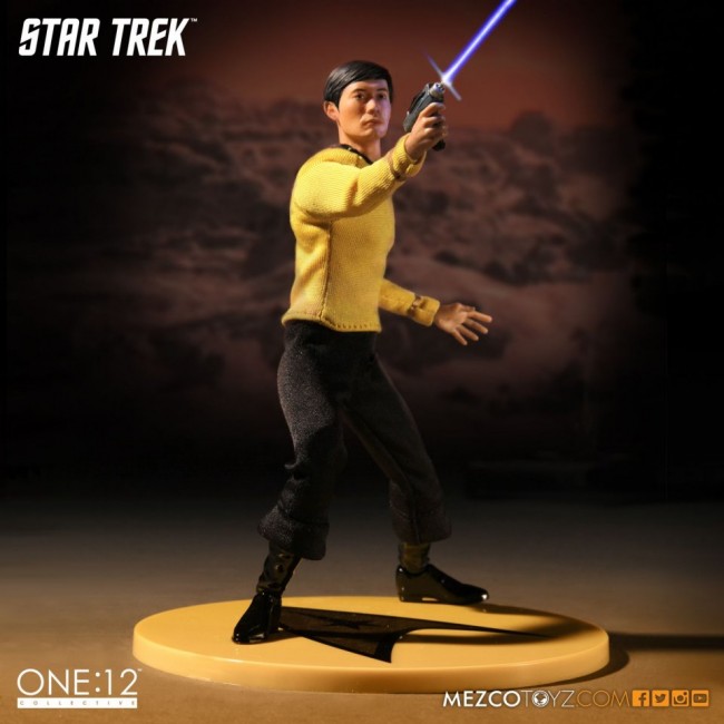 Star Trek Sulu Collective Action Figure From Mezco
