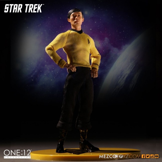 Star Trek Sulu Collective Action Figure From Mezco
