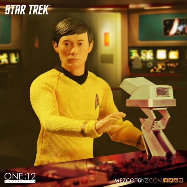 Star Trek Sulu Collective Action Figure From Mezco