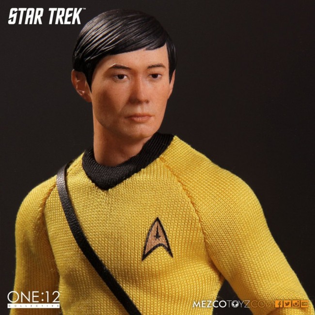 Star Trek Sulu Collective Action Figure From Mezco