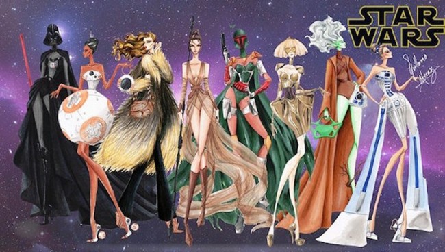 Star Wars Haute Couture Designs
