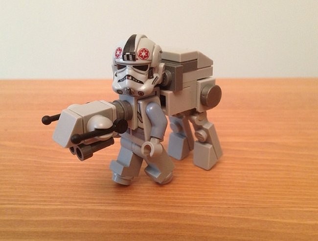 Star Wars Lego Minifigs Wearing Spaceship Costumes