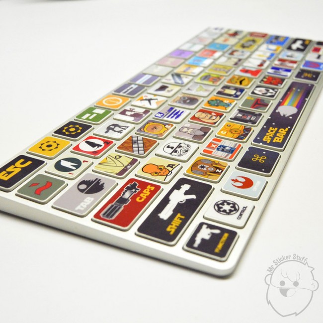 Star Wars Macbook Keyboard Stickers