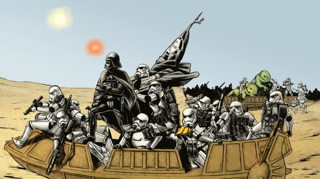 Star Wars Re-Imagined As Historical Moments