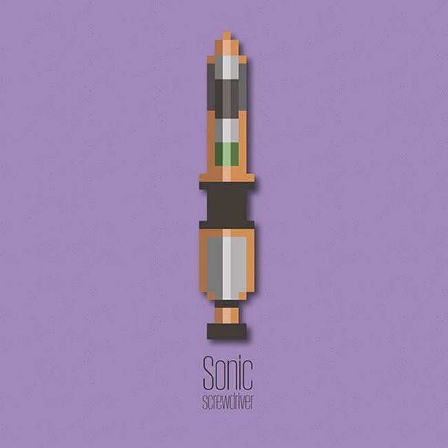 Cool Doctor Who Pixel Art