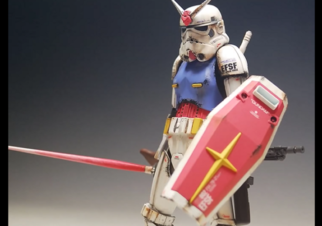 Custom Mobile Suit Gundam Stormtrooper Figures