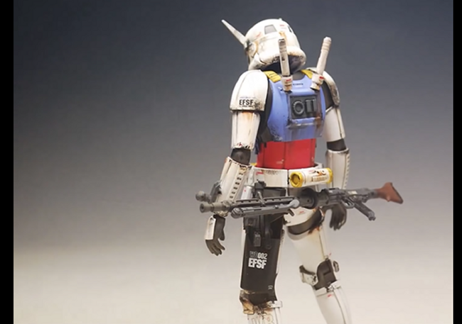 Custom Mobile Suit Gundam Stormtrooper Figures