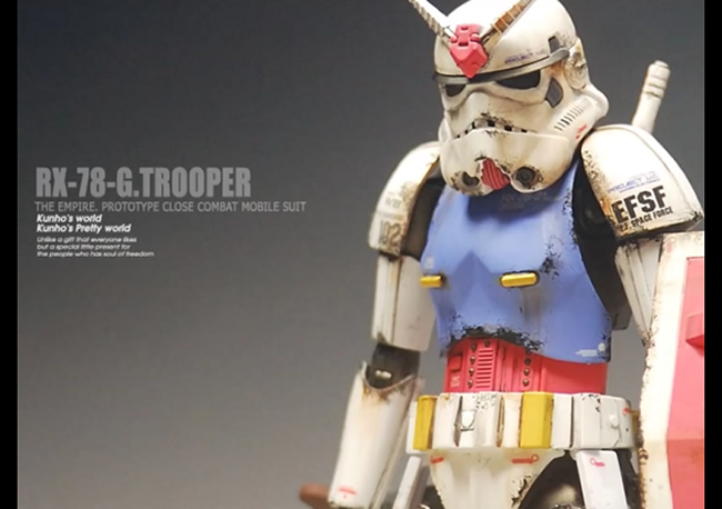 Custom Mobile Suit Gundam Stormtrooper Figures